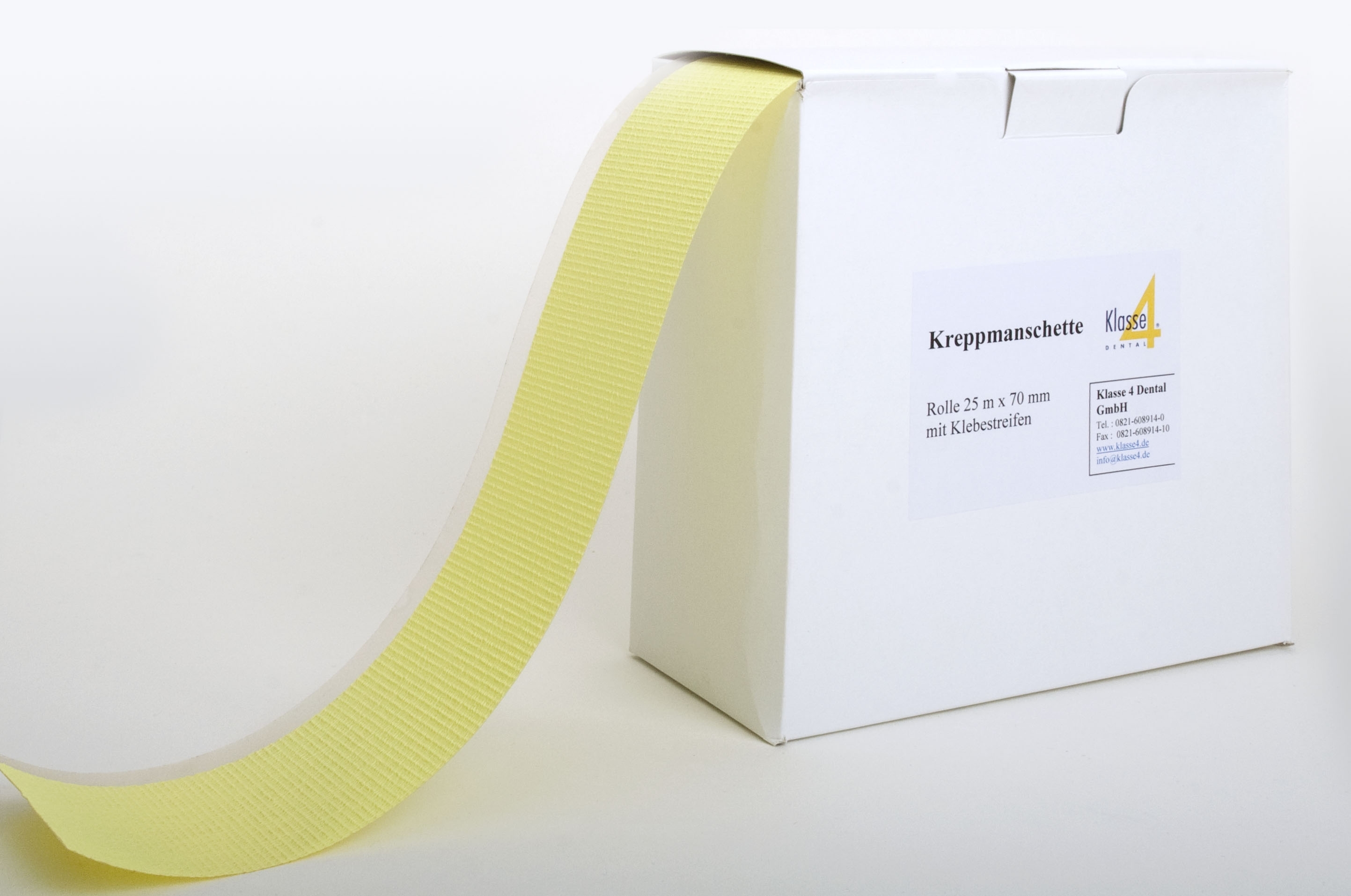 Kreppmanschette 25 m