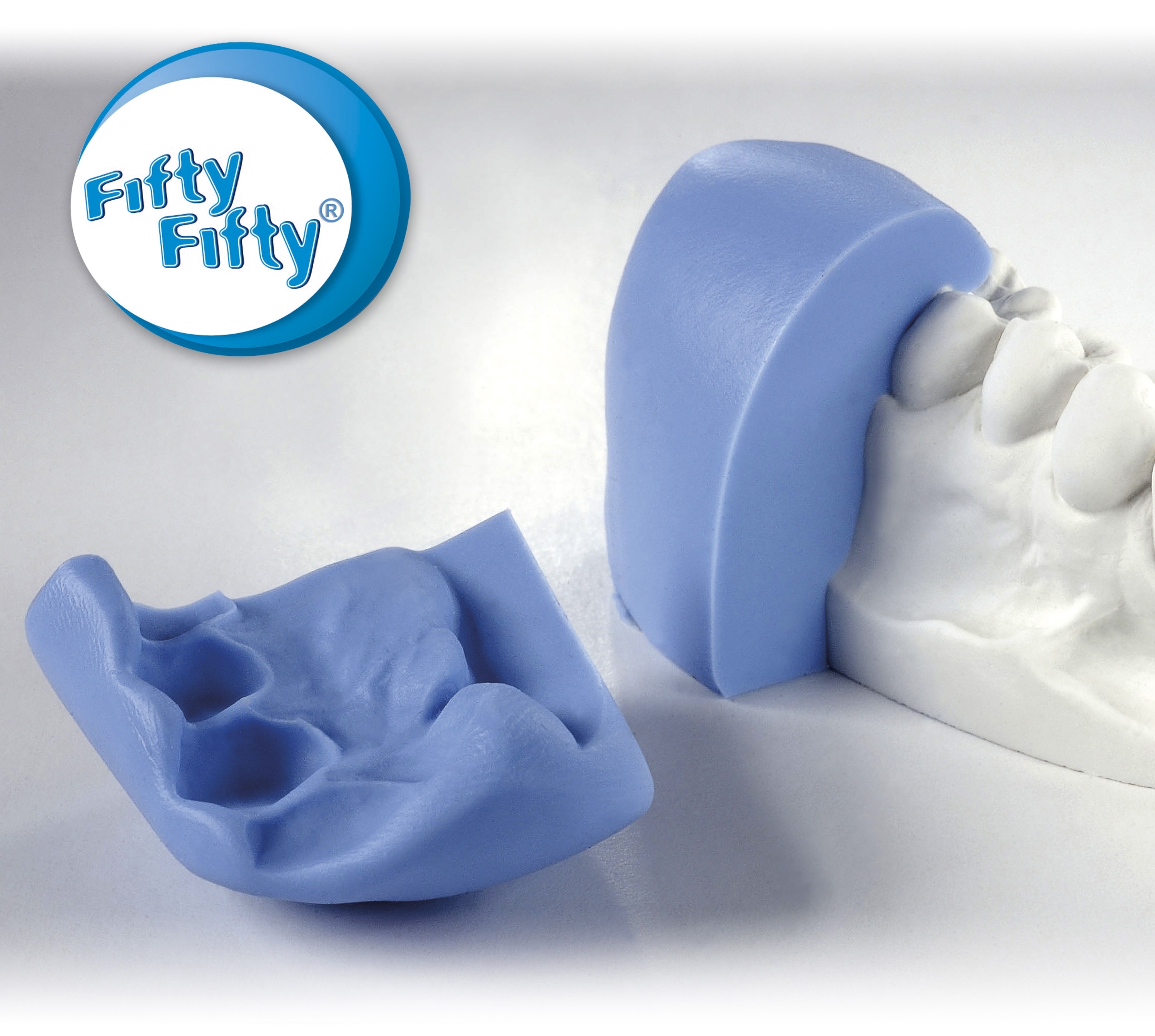 Fifty-Fifty Knetsilikon 2 x 4,26 kg (≙ ca. 5,5 l)