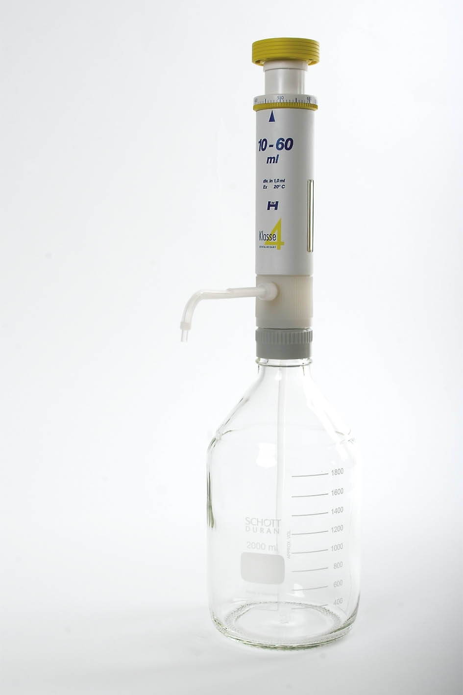 Dispenser incl. 2 l Glasflasche