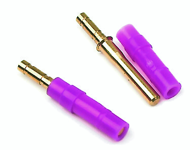 Stufenpin kurz m. Kunststoffhülse lila 1000 St.