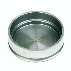 Magnettöpfe 100 St., gedreht, vernickelt