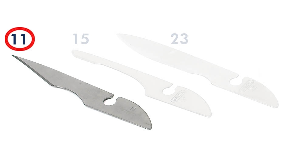 Skalpellklingen Form 11 - 12 Klingen