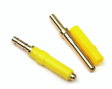 Stufenpin  mit Kunststoffhülse gelb 1000 St.