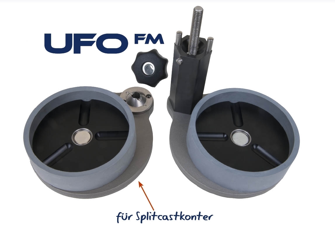 UFO FM gebraucht-Unterfütterungsg. mit Splitcastk.