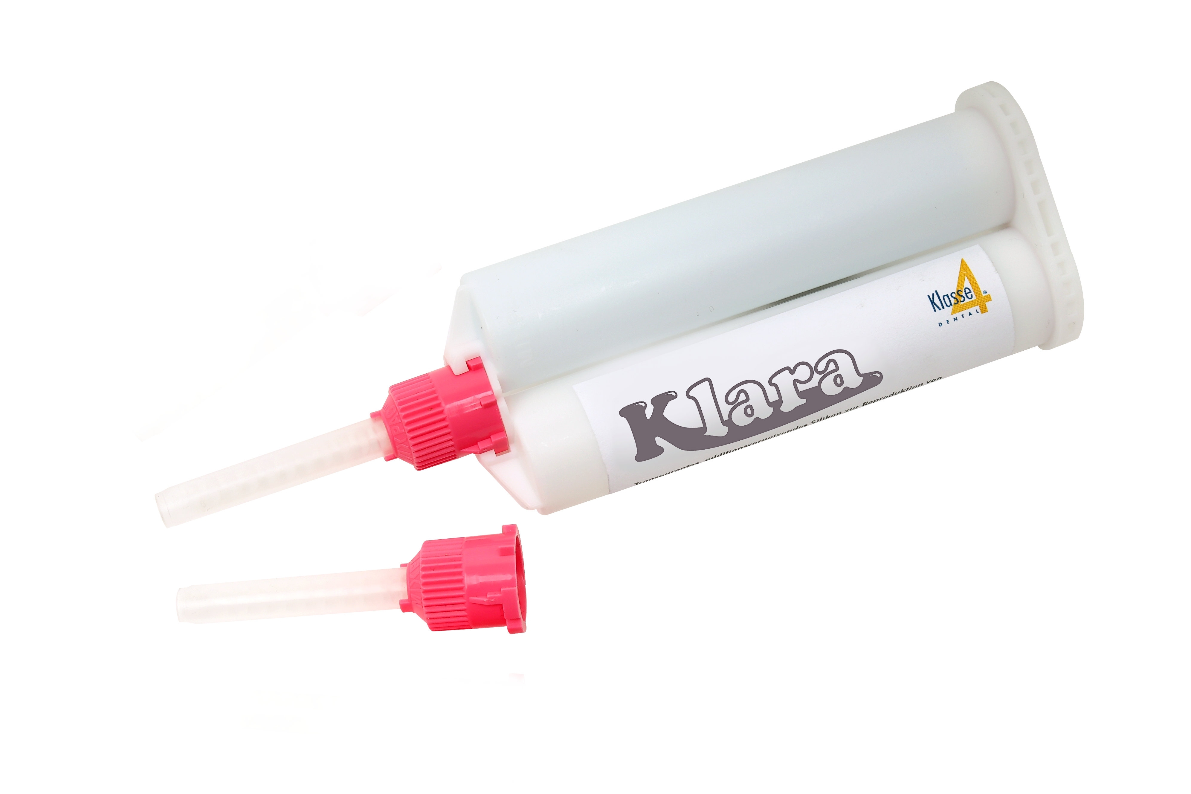 Klara 50 ml, inkl. 2 Mischkanülen pink