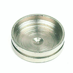 Edelstahl-Magnettöpfe 100 Stück, gedreht