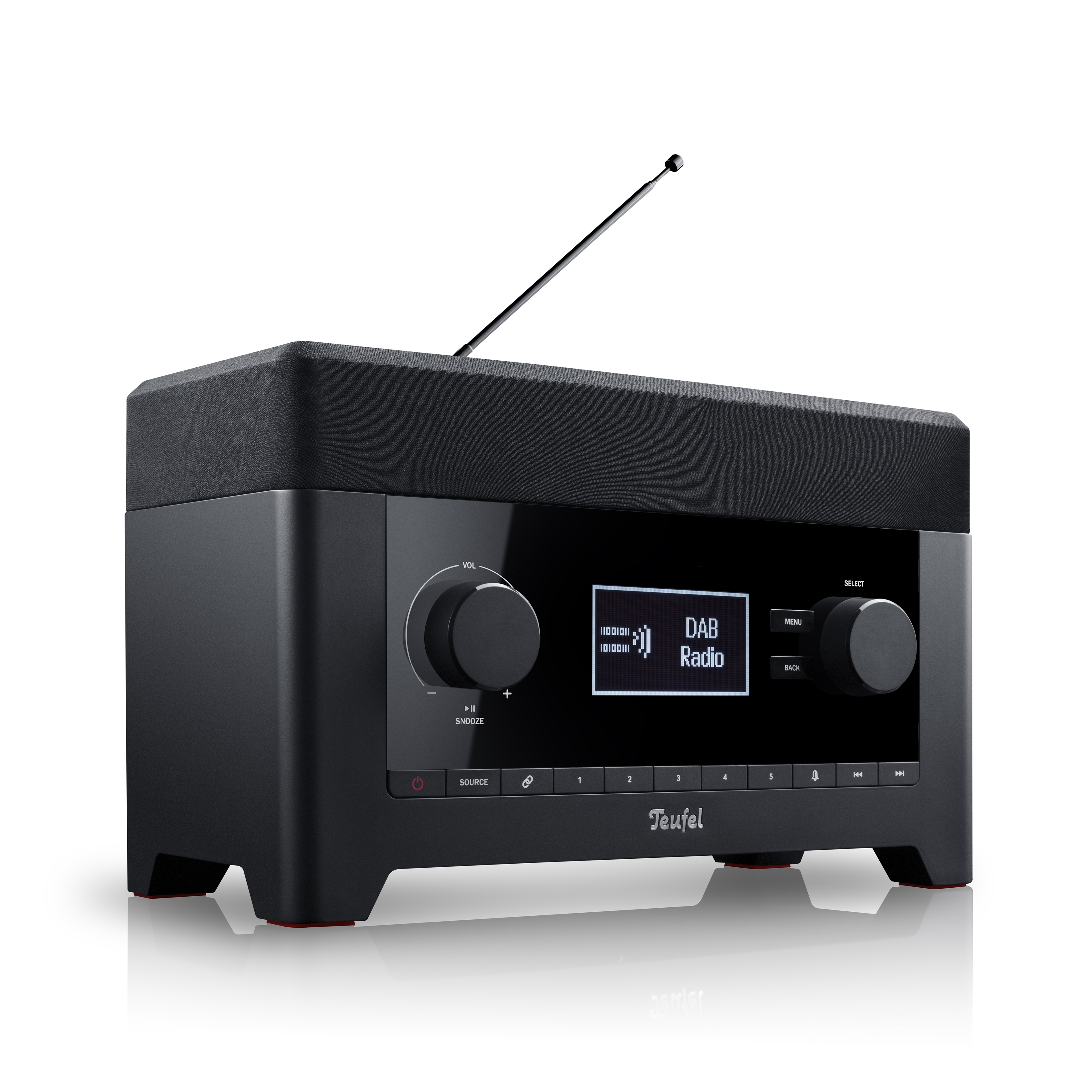 Radio 3sixty Teufel schwarz